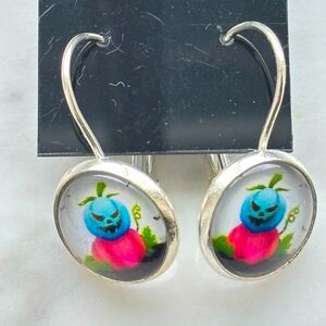 Colorful Halloween Lever-back Earrings - NWT